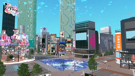 画像ギャラリー No.001のサムネイル画像 / VRイベント「バーチャルマーケット2021」が本日開幕。“メタバース・シティ”をテーマにリアルな渋谷と秋葉原が仮想空間に出現