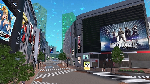 画像ギャラリー No.002のサムネイル画像 / VRイベント「バーチャルマーケット2021」が本日開幕。“メタバース・シティ”をテーマにリアルな渋谷と秋葉原が仮想空間に出現