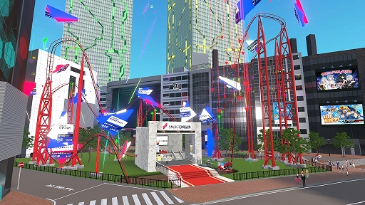 画像集#011のサムネイル/VRイベント「バーチャルマーケット2021」が本日開幕。“メタバース・シティ”をテーマにリアルな渋谷と秋葉原が仮想空間に出現
