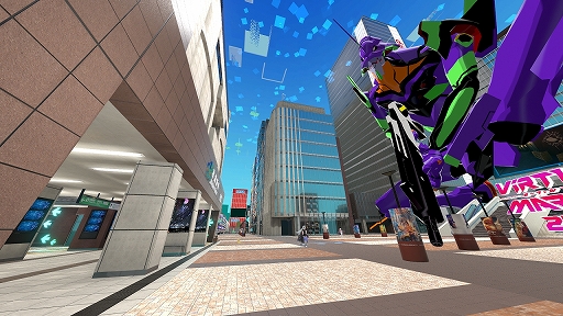 画像ギャラリー No.012のサムネイル画像 / VRイベント「バーチャルマーケット2021」が本日開幕。“メタバース・シティ”をテーマにリアルな渋谷と秋葉原が仮想空間に出現