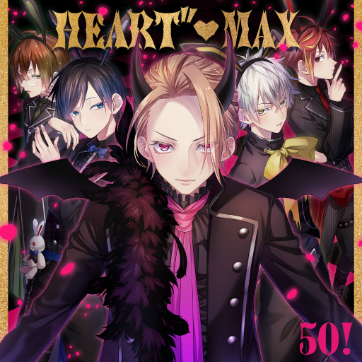画像ギャラリー No.001のサムネイル画像 / 「URAMITE!」,“5O!”の5th シングル「HEART"♡MAX」がリリース