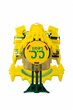 画像ギャラリー No.002のサムネイル画像 / 「キャップ革命 ボトルマン」と“C.C.レモン”がコラボ。特別仕様の機体“BOT-27 C.C.レオン”を2022年1月29日に発売