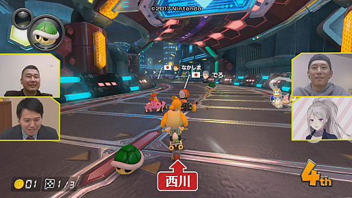 画像ギャラリー No.001のサムネイル画像 / TV番組「eスポーツ道」年末スペシャルでは広島東洋カープの西川龍馬選手とVTuber樋口楓さんがマリオカートで対決