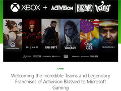 MicrosoftがActivision Blizzardを買収することで合意。買収金額は約7兆8700億円