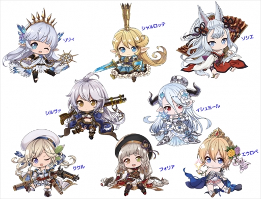 グラブル ぺたん娘トレーディングアクリルストラップ Vol 2 が予約受付中 リリィ達が可愛いデフォルメキャラに グラブル ぺたん娘トレーディングアクリルストラップ Vol 2 が予約受付中 リリィ達が可愛いデフォルメキャラに
