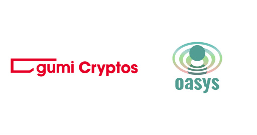 ���������꡼ No.001�Υ���ͥ������ / gumi Cryptos����������ò������֥��å����������Oasys�ɤν���Х�ǡ����Ȥ��ƻ��ä�ɽ��