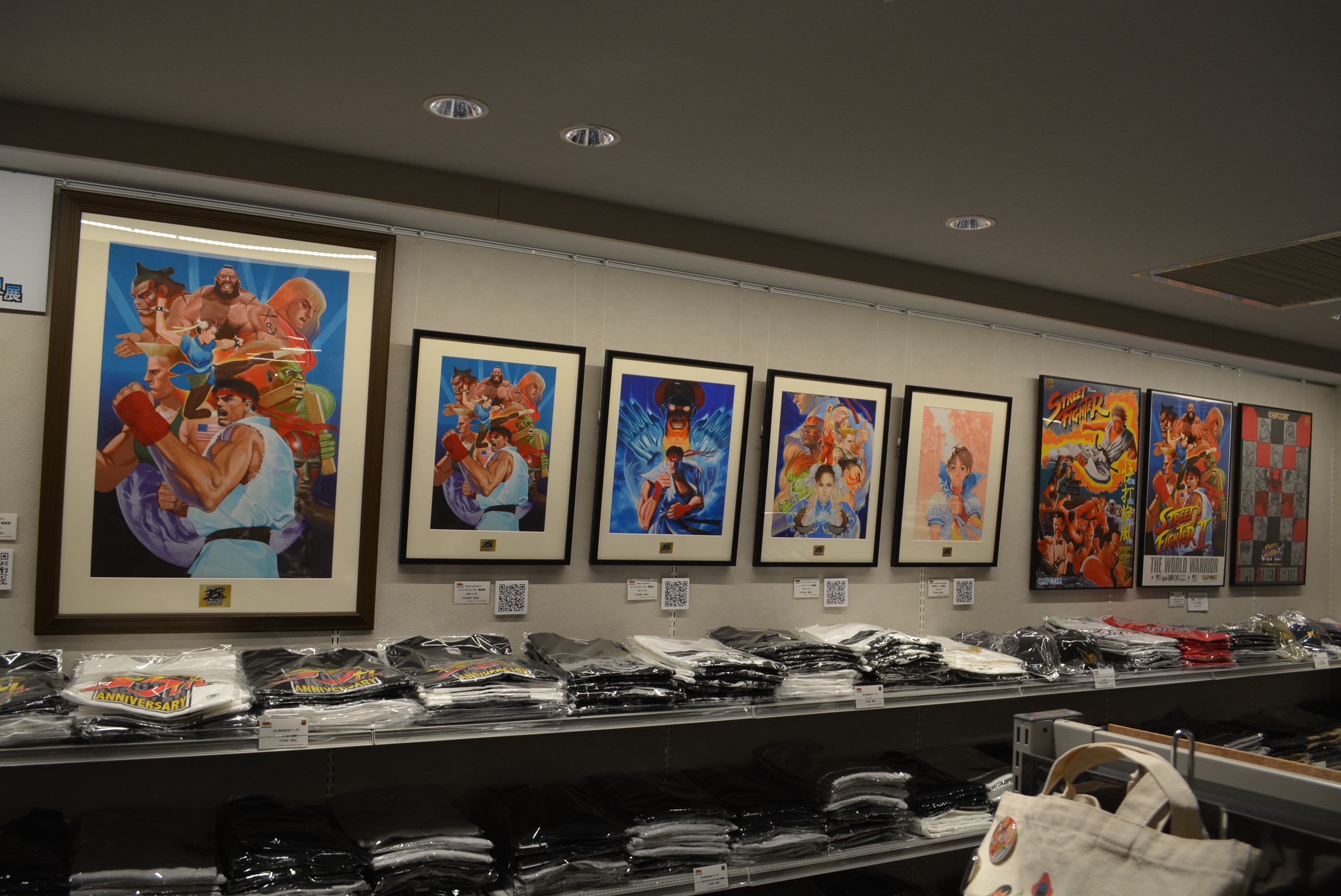 ストリートファイター「俺より強いやつらの世界展」メディア内覧会