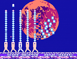 画像ギャラリー No.003のサムネイル画像 / FC/FC互換機用カセット「アストロ忍者マン DX」の発売日が2022年2月25日に決定。宇宙の侵略者から地球を守るシューティングゲーム