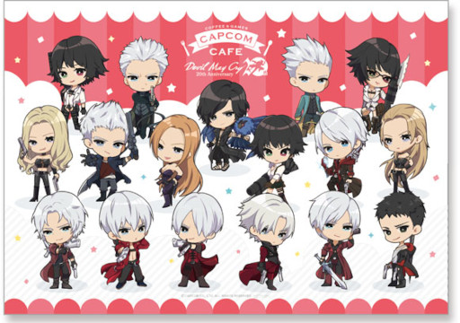 画像ギャラリー No.003のサムネイル画像 / カプコンカフェ イオンレイクタウン店の「デビル メイ クライ」シリーズ20周年記念コラボメニューが公開に