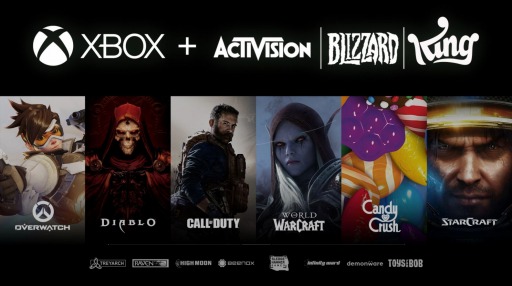 画像集#001のサムネイル/Activision Blizzardの大口株主がMicrosoftとの買収合意に関して同社取締役会及び同社を提訴