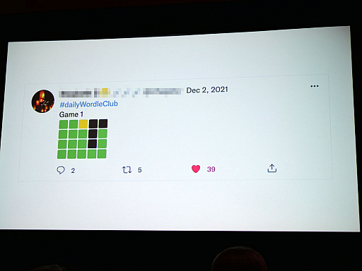 ꡼ No.006Υͥ / GDC 2022͵WordleפϤɤΤ褦ޤ졤Хꡤ뤳ȤˤʤäΤ