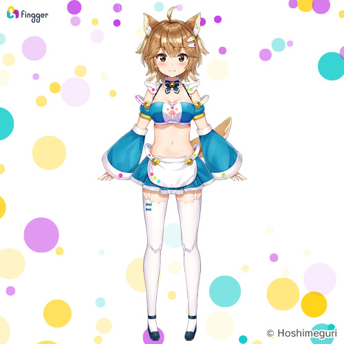 画像ギャラリー No.006のサムネイル画像 / 「fingger」,“星めぐり学園”とのコラボイベントを5月9日から開催