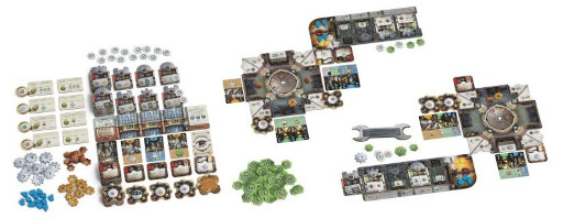 画像ギャラリー No.002のサムネイル画像 / 「コロージョン」日本語版が6月上旬に発売へ。工場を効率よく稼働させるエンジン構築ボードゲーム