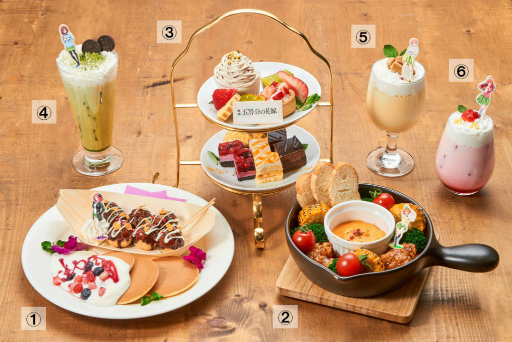 画像ギャラリー No.002のサムネイル画像 / カプコンカフェ×映画「五等分の花嫁」コラボメニューが公開