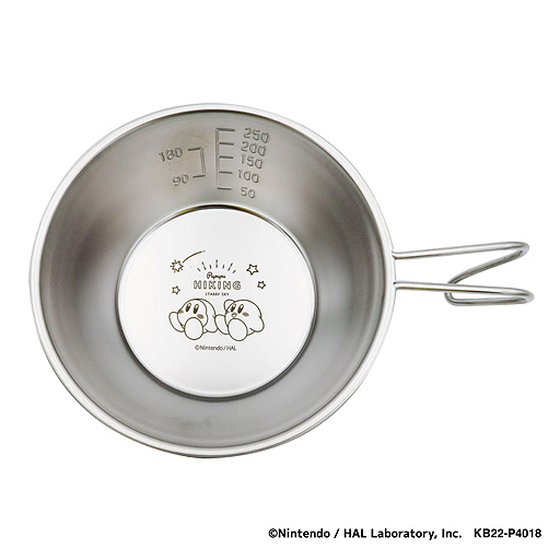 画像ギャラリー No.004のサムネイル画像 / 「星のカービィ」のキャラをあしらったステンレス製のシェラカップ,プレート,缶ホルダーが登場。7月上旬より販売へ