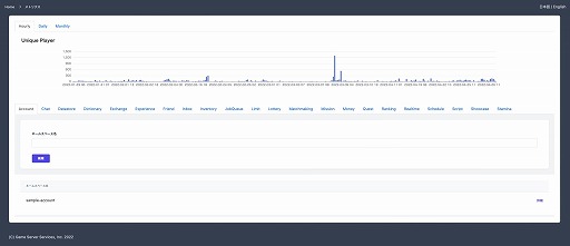 画像ギャラリー No.002のサムネイル画像 / Game Server Services,無償で利用可能なサーバーのデータ分析ツールを公開
