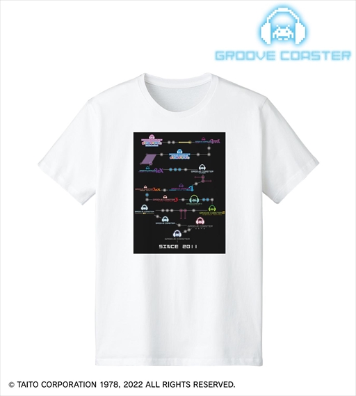 画像ギャラリー No.002のサムネイル画像 / 「グルーヴコースター」のTシャツ&パーカーの予約受付がAMNIBUSでスタート