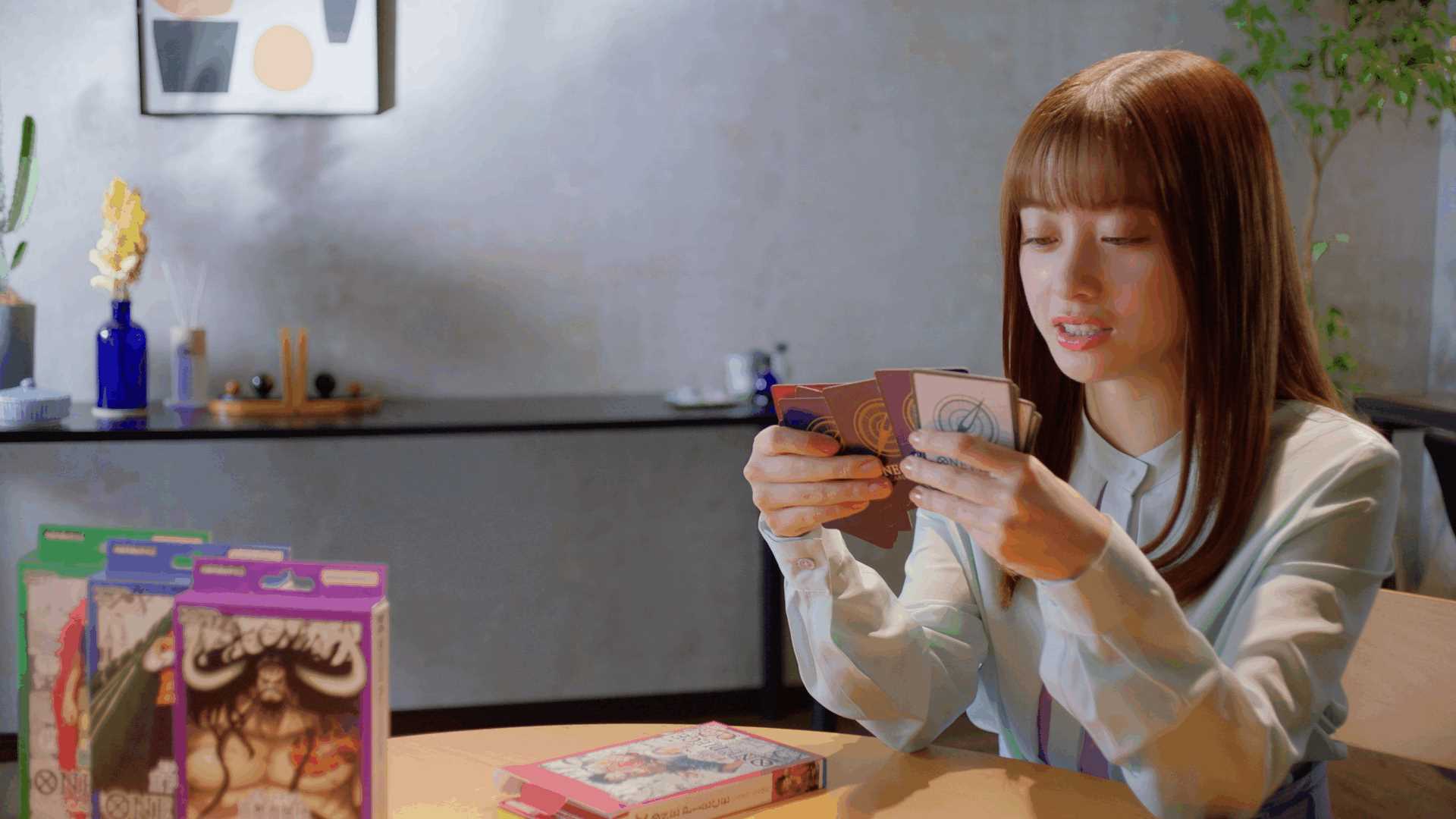 画像ギャラリー No.001 | 「ONE PIECEカードゲーム」，橋本環奈さんが