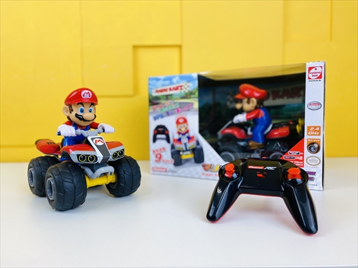 画像ギャラリー No.010のサムネイル画像 / 「マリオカート」のR/Cモデル「レーシングカート RC マリオ」が発売中