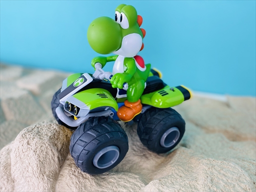 マリオカート」のR/Cモデル「レーシングカート RC マリオ」が発売中