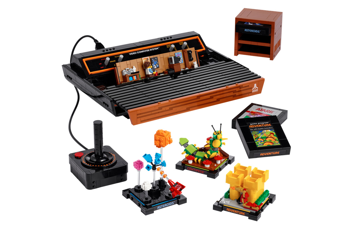 レゴの新セット「Atari 2600」が8月1日に登場。付属のカートリッジを