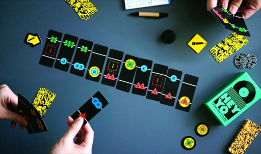 画像ギャラリー No.004のサムネイル画像 / リズムに合わせてカードを出すボードゲーム「HEY YO」,高品質で革新的なボードゲームに贈られる賞“innoSPIEL2022”にノミネート