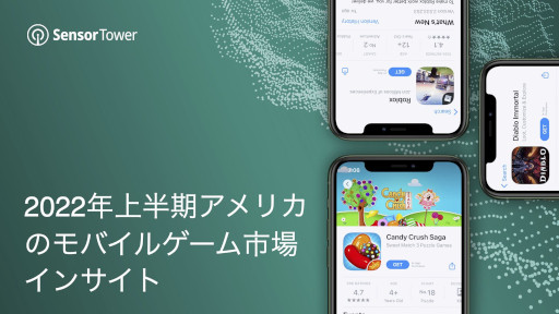 ���������꡼ No.001�Υ���ͥ������ / Sensor Tower����ݡ��ȡ�2022ǯ��Ⱦ������ꥫ�Υ�Х��륲����Ծ쥤�󥵥��ȡפ����