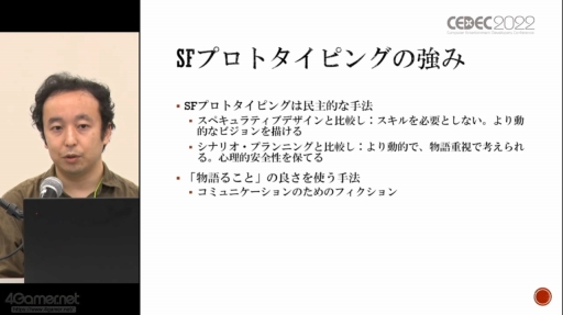 ꡼ No.022 | CEDEC 2022SFѤ˴ؤλǯư줿SF׹ͤSFץȥԥ󥰡SF괬ǿưİ֥ݡ