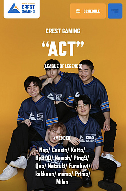 ���������꡼ No.004�Υ���ͥ������ / Crest Gaming����Human Academy CREST GAMING�פȤ��ƿ���ư��BEAMS�ץ��ǥ塼���β����礭�ʥ�֥��ǥ��󥰤��ܻؤ���ΤȤ�