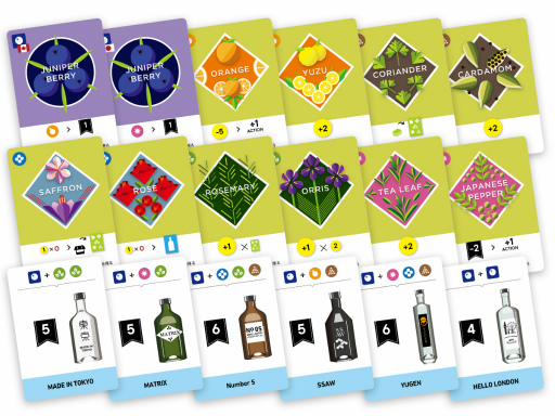 画像ギャラリー No.002のサムネイル画像 / クラフトジンの製造をテーマにしたボードゲーム「ジンクラフターズ」,クラウドファンディングの事前登録受付を開始