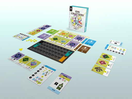 画像ギャラリー No.004のサムネイル画像 / クラフトジンの製造をテーマにしたボードゲーム「ジンクラフターズ」,クラウドファンディングの事前登録受付を開始