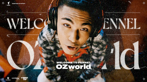 画像集 No.001のサムネイル画像 / プロeスポーツチーム「FENNEL」にHIPHOPアーティストのOZworldさんが加入