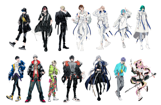 ���������꡼ No.001�Υ���ͥ������ / ���󥿥�ץ��������ȡ֥إ֥󥺥����ɡ��֥쥤�������ס�����14�ͤΥ���饯�����ӥ��奢�뤬������