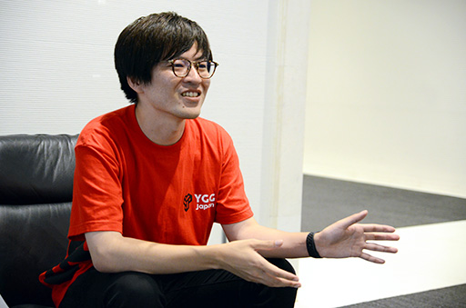 ꡼ No.015Υͥ / Υ󥿥ӥ塼ϥ֥åˤäƿͤ󶡤ơ桼ä̴ˤʤĶꤿYGG Japanϡȳ˲⤿餽ȤƤΤ