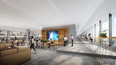 画像ギャラリー No.002のサムネイル画像 / 最新スタジオやショップを備えたコナミグループの次世代研究開発拠点の建設工事が東京・有明にて着工。完成は2025年予定