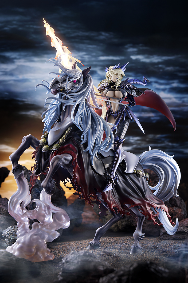 FGO」の巨大フィギュア「ランサー/アルトリア・ペンドラゴン〔オルタ