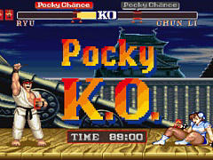 「ストII」コラボ限定“ポッキー”を買って，オフライン対戦仕様のオリジナルゲーム“Street Fighter II POCKY EDITION”でPocky K.O.に挑戦