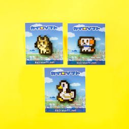 画像ギャラリー No.010のサムネイル画像 / 「カイロくんのアンテナショップ」にフレークシールやTシャツなどの新グッズ登場