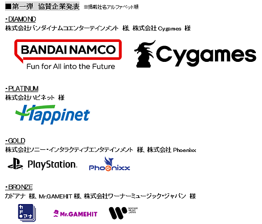 画像ギャラリー No.002のサムネイル画像 / 「TOKYO INDIE GAMES SUMMIT」,イベントロゴと協賛・協力企業の第1弾を発表