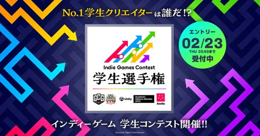 Unity ǥߥå饤󥹡KONAMIŤΡIndie Games Contest 긢פ˶