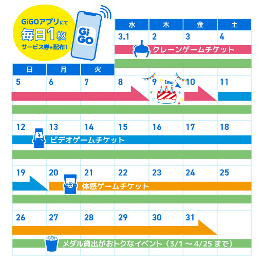 画像ギャラリー No.004のサムネイル画像 / 新生GiGOの1周年「3.9 GiGO - 1st Anniversary -」キャンペーンを開催