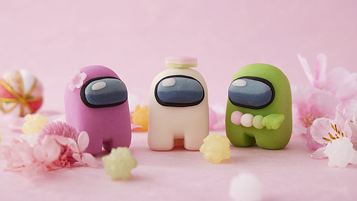 画像ギャラリー No.005のサムネイル画像 / 「FF16」よりモーグリなど,PS5作品のキャラが和菓子アートになって登場。ひな祭りにちなんだSIE×オ匠@キャラ菓子氏コラボ