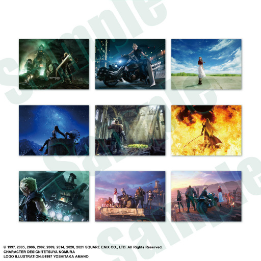 FF VII」アートミュージアム デジタルカードプラス発売
