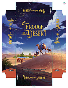 画像ギャラリー No.001のサムネイル画像 / ライナー・クニツィア氏のボードゲーム「Through the Desert」,デザインを一新した新版が発表に。2023年末にクラウドファンディングを実施