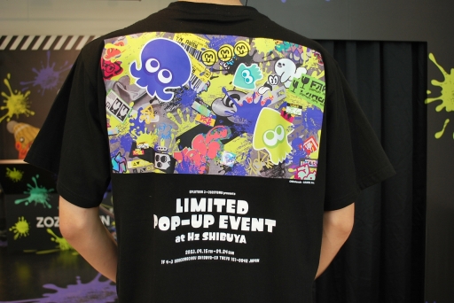 スプラトゥーン3 ゲソタウン×ZOZOTOWNコラボ スタッフTシャツ