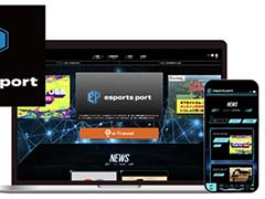 e���ݡ��ĥե���Τ���Υ����ȡ�esports port�פ����ߥ�˥ƥ������϶ɤȤ��ƥ�˥塼���롣�����˥��ꥸ�ʥ뵭���ˤ�����ȯ���򳫻�