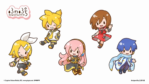 画像ギャラリー No.005のサムネイル画像 / 表情やポーズを変えて楽しめる新フィギュア「ふわぷち デフォルメフィギュア」発表。第1弾「初音ミク」の画像を公開