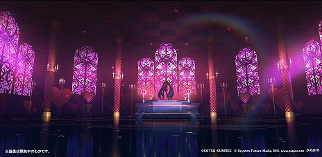 初音ミクとコラボしたメタバースライブも楽しめる。「ガンダム