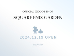 �������ˤο����å�����åס�SQUARE ENIX GARDEN�פ������ץ���ꡣ�������ë�����饹�ơ����ˤơ�12��19���˳�Ź