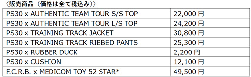 画像ギャラリー No.011のサムネイル画像 / PlayStationとアパレルブランド「F.C.Real Bristol」がコラボ。ポップアップショップを12月3日から開催